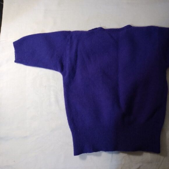 Vintage Chaus Wool Cropped Knit Sweater - Picture 8 of 10
